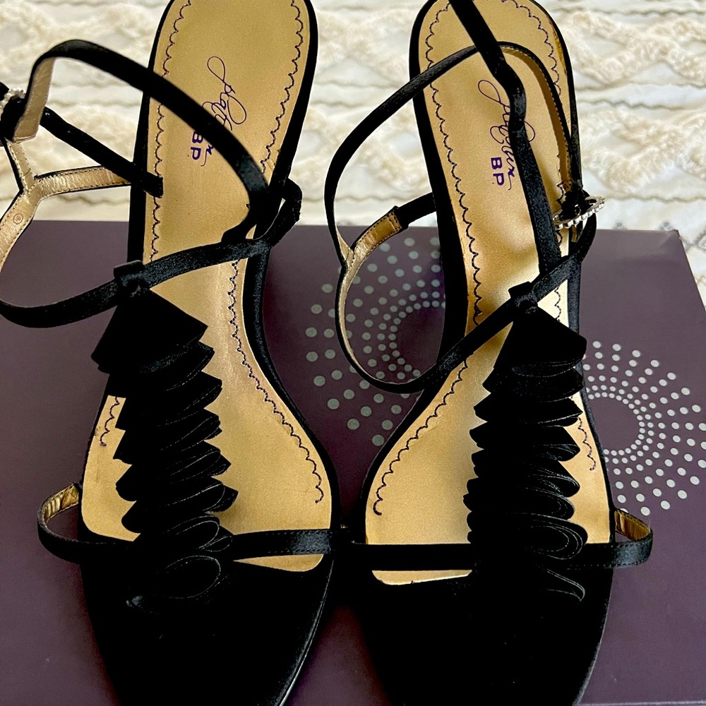 Brass Plum Black heels
